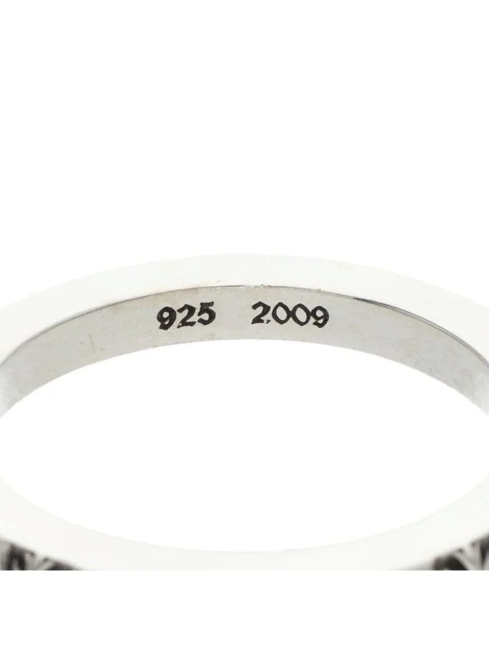 Chrome Hearts Tfp Pnk Pls True Fckin Punk Plus Silver Ring
